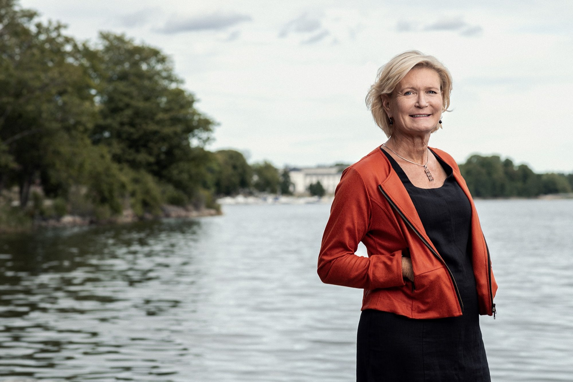 Anna malm bernsten kvinna hav