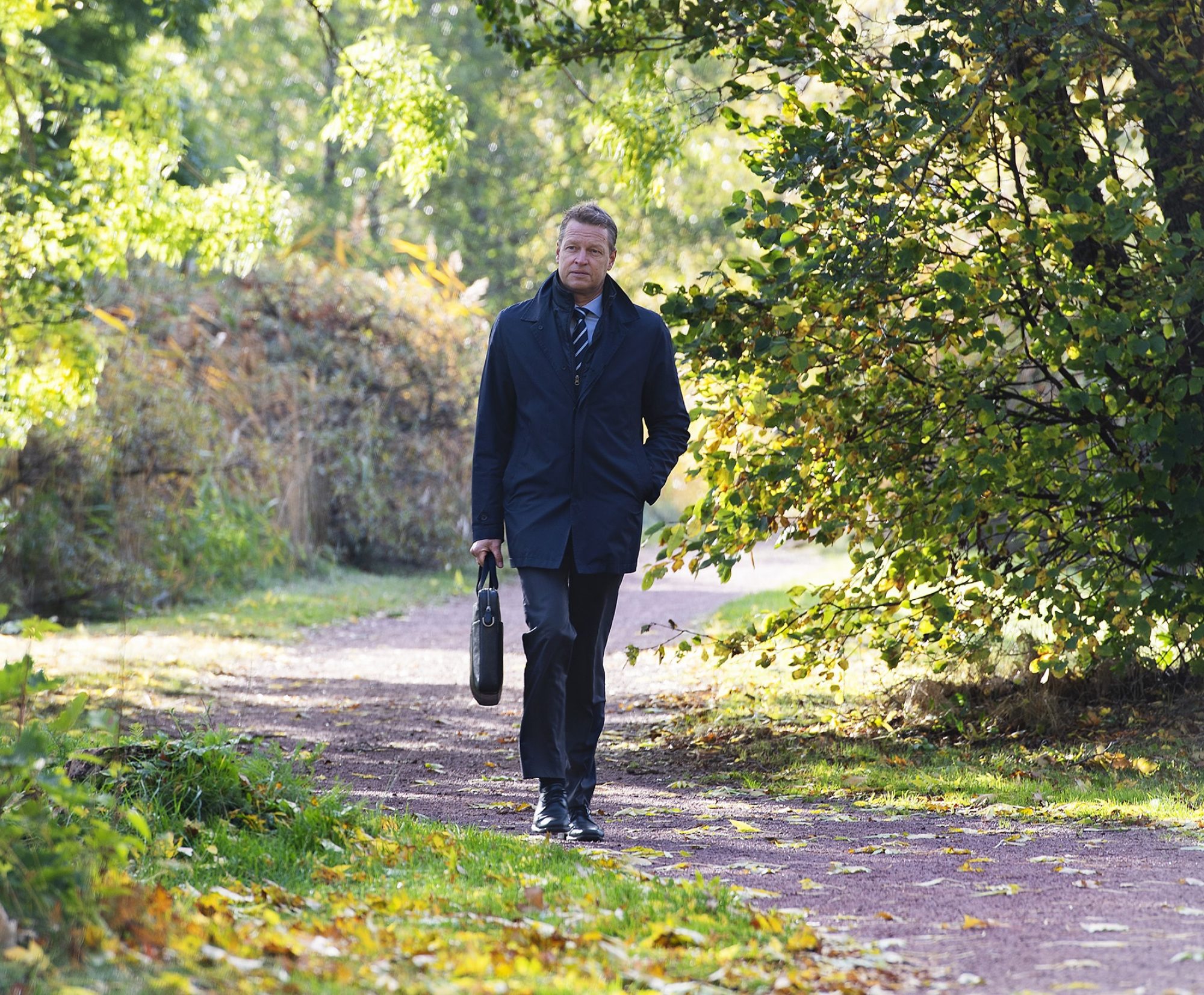 Peter wiklof alandsbanken promenad i mariehamn