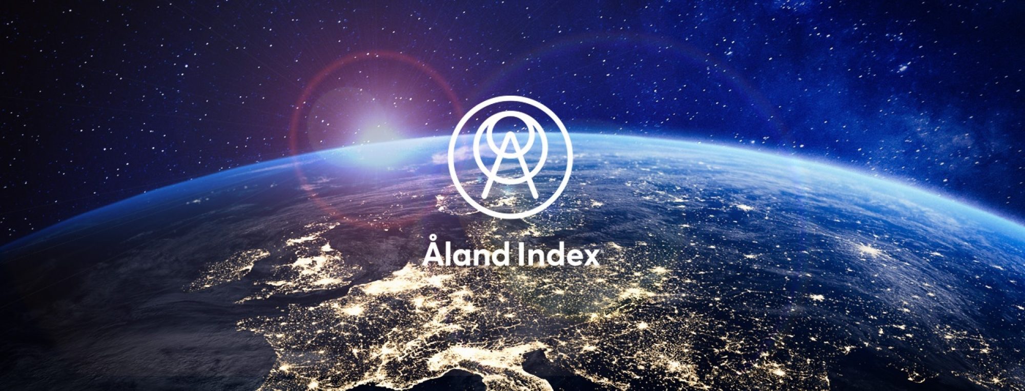 Blogg aland index logo rymden jorden belysning land